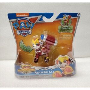 PAW Patrol Mighty Pups Super Paws Marshall Figure Nickelodeon Spin Master 2018